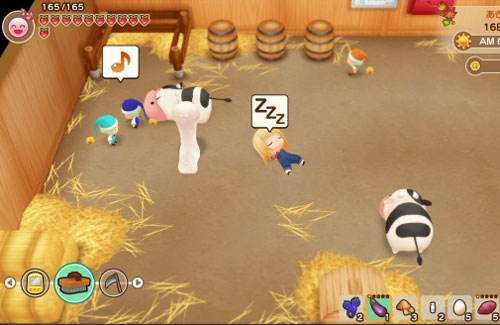 四季物语  放牧养牛等动物细节玩法和细节引导