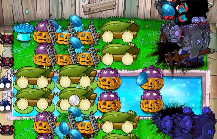 植物大战僵尸 对战模式攻打其他玩家技巧二