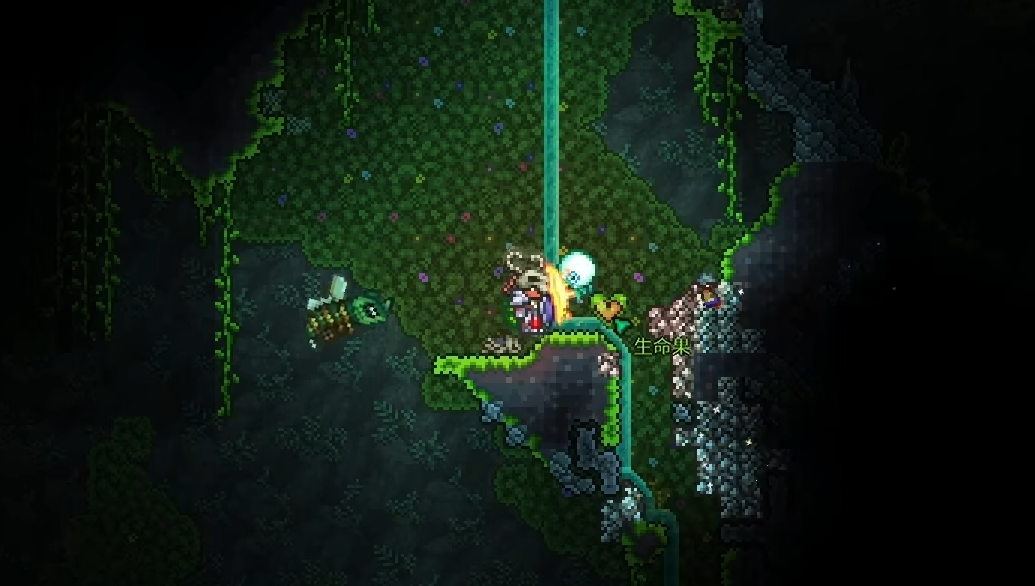 泰拉瑞亚怎么快速铺墙