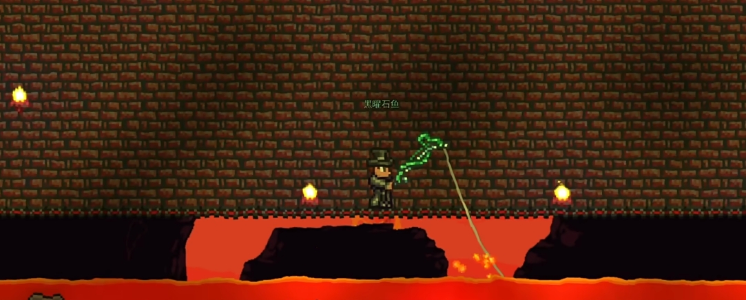 泰拉瑞亚钓猪鲨用什么鱼竿