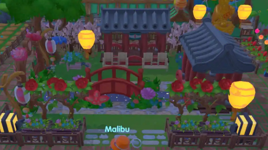 摩尔庄园七夕花门怎么装修