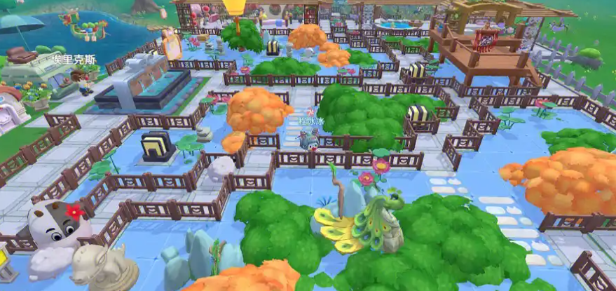 摩尔庄园七夕花门怎么装修