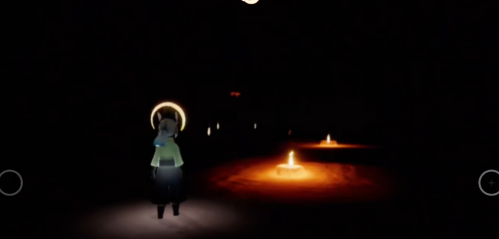 光遇怎么跑火试炼