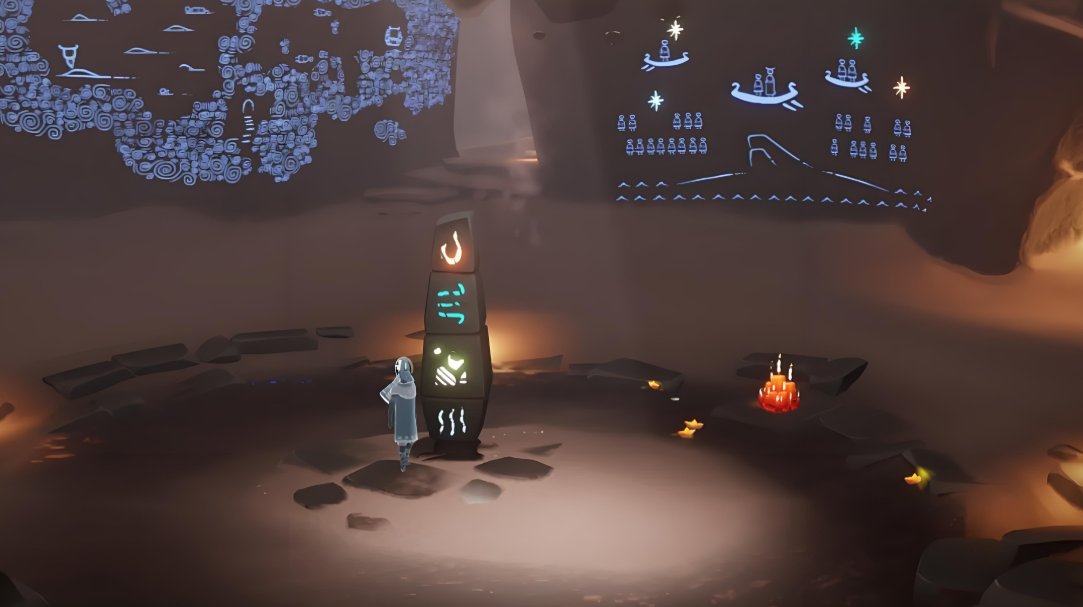 光遇怎么跑火试炼