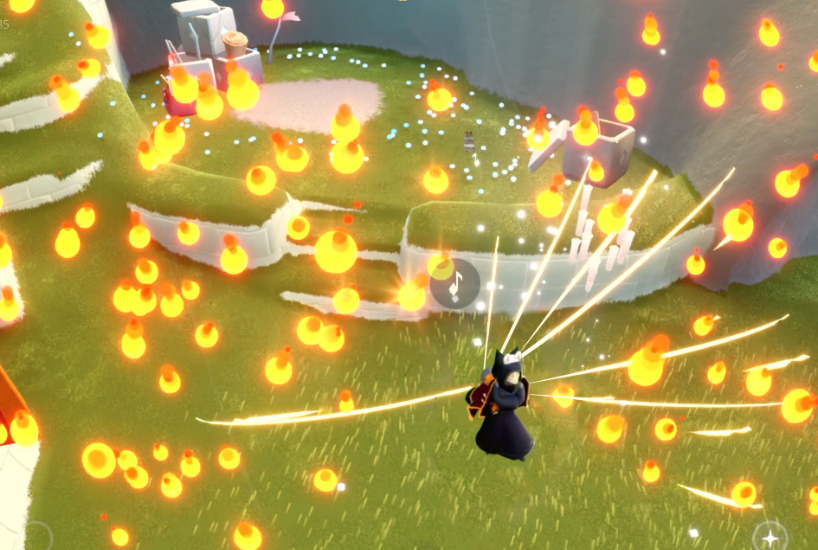 光遇进入暴风眼前的大门怎么开