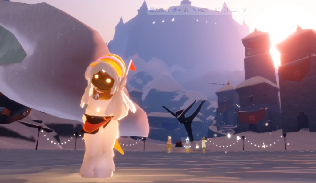 光遇圆梦村冰下怎么进去