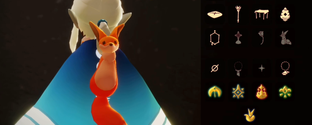 光遇怎么拿狐狸背饰