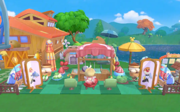 摩尔庄园外面怎么装饰