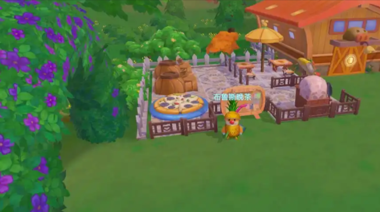 摩尔庄园外面怎么装饰