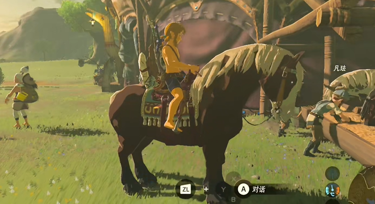 塞尔达荒野之息马鞍怎么使用