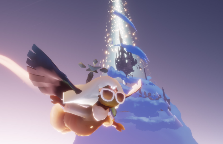 光遇里面的冰山怎么去