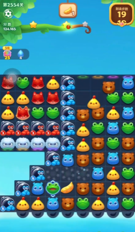 开心消消乐2554关怎么过