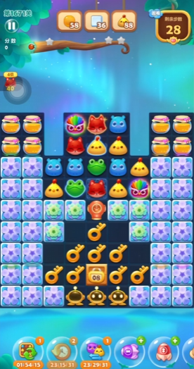 开心消消乐1671关怎么过关