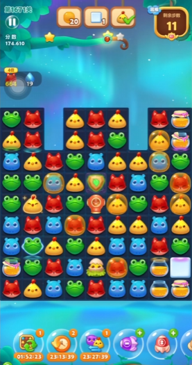 开心消消乐1671关怎么过关