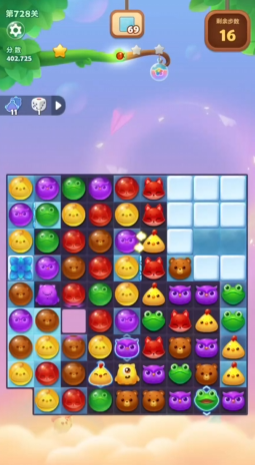 开心消消乐728关怎么过关的