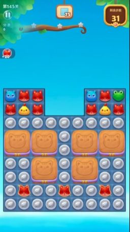 开心消消乐145关怎么过