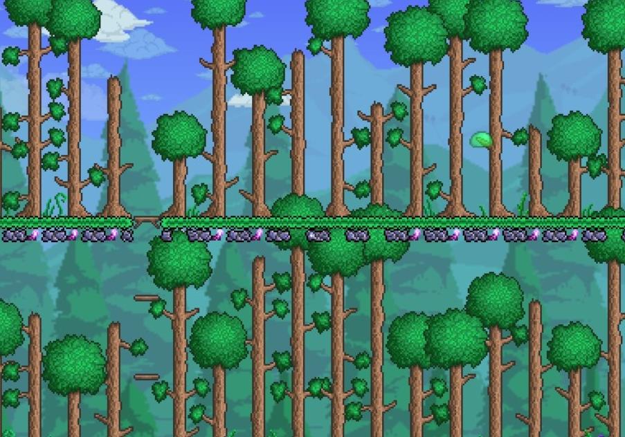 泰拉瑞亚怎么快速获得木头