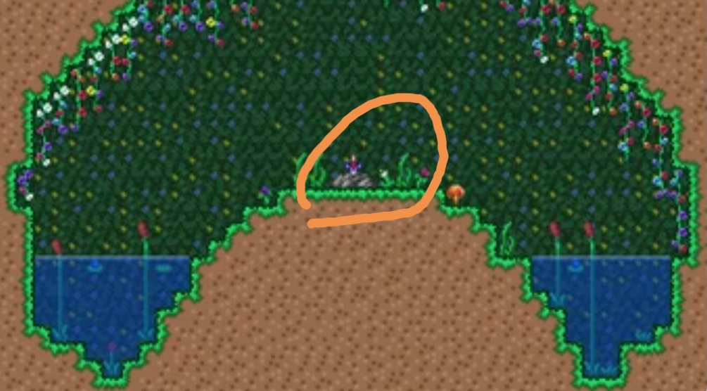 泰拉瑞亚如何快速找到剑冢