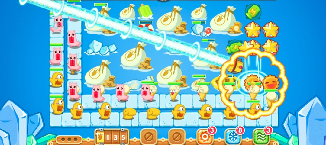 保卫萝卜2第48关怎么过