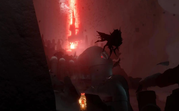 光遇暴风眼遇到龙后怎么走