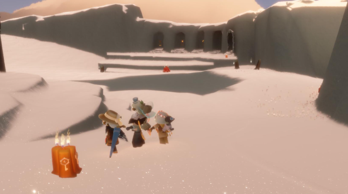 光遇峡谷终点风墙怎么去