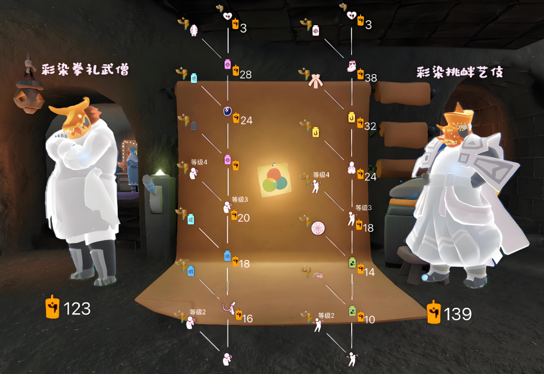 光遇怎么与先祖换东西