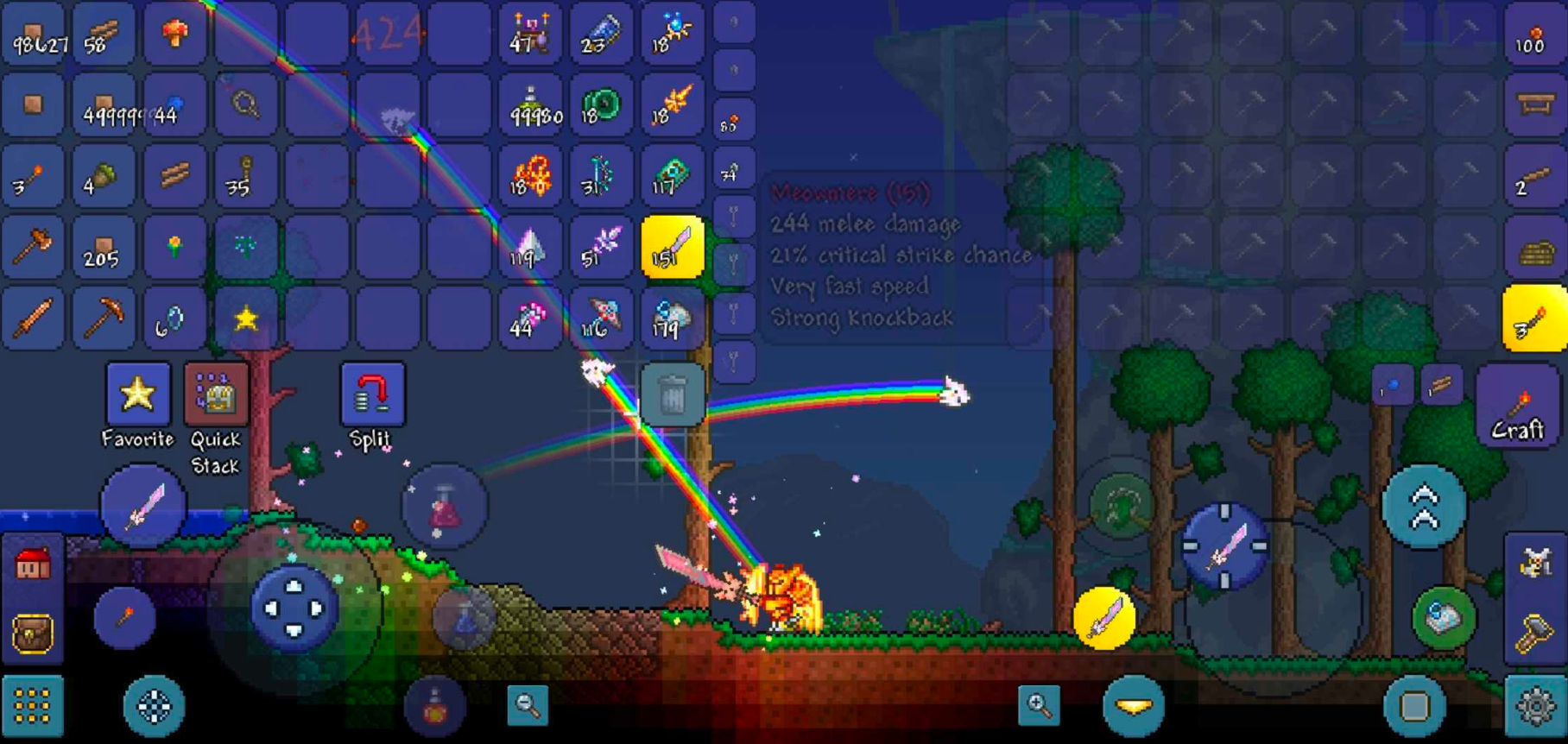 泰拉瑞亚无限真空刃有什么用