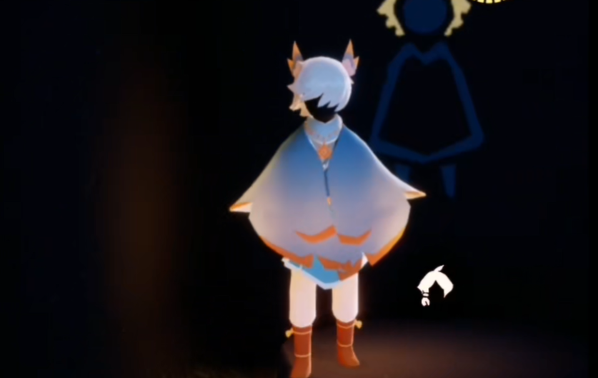 光遇无脸加斜刘海为什么有眼睛