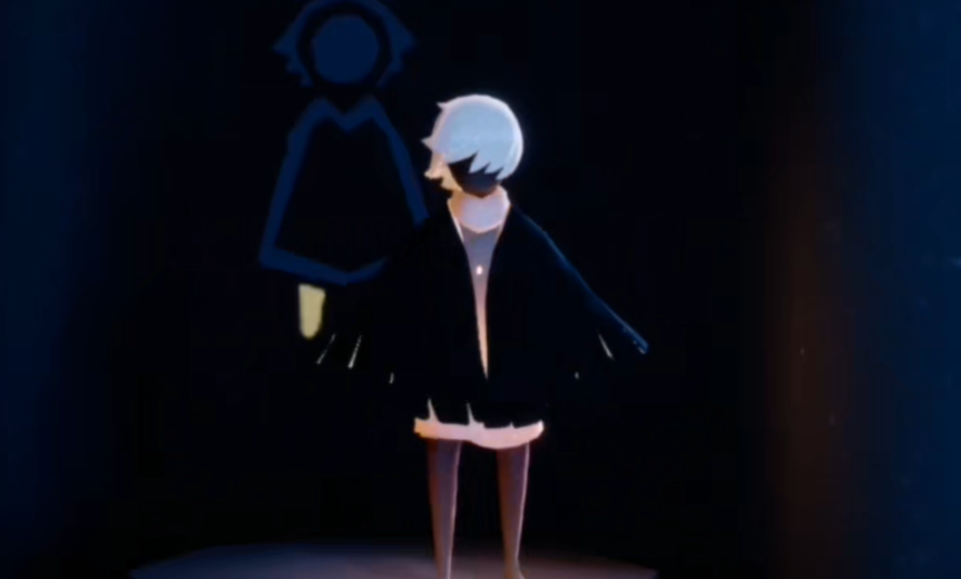 光遇无脸加斜刘海为什么有眼睛