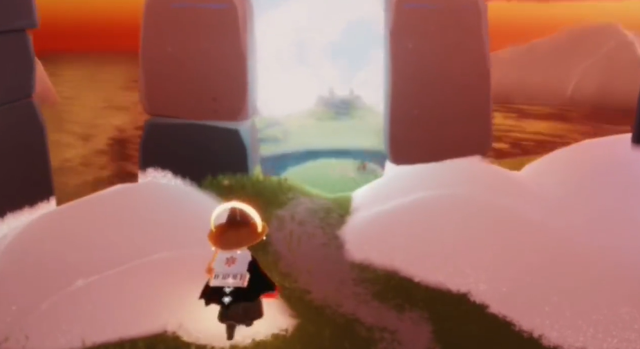 光遇云野青青草原怎么出去