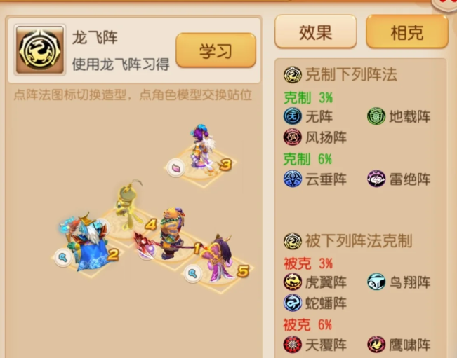 梦幻西游手游什么阵法被风阵小克