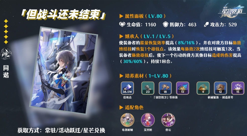 星穹铁道布洛妮娅什么属性 星穹铁道布洛妮娅什么属性