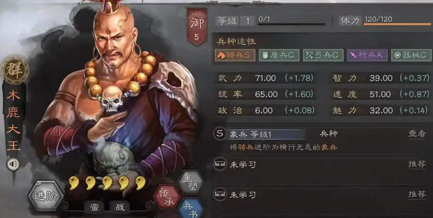 三国志战略版打南蛮什么兵种