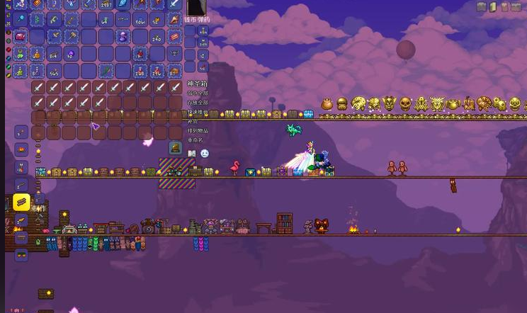 泰拉瑞亚最低级的翅膀怎么做