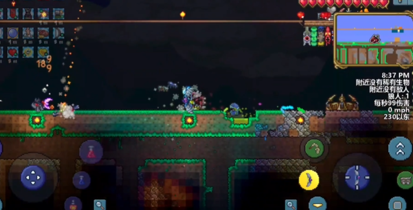 泰拉瑞亚如何快速刷狼人