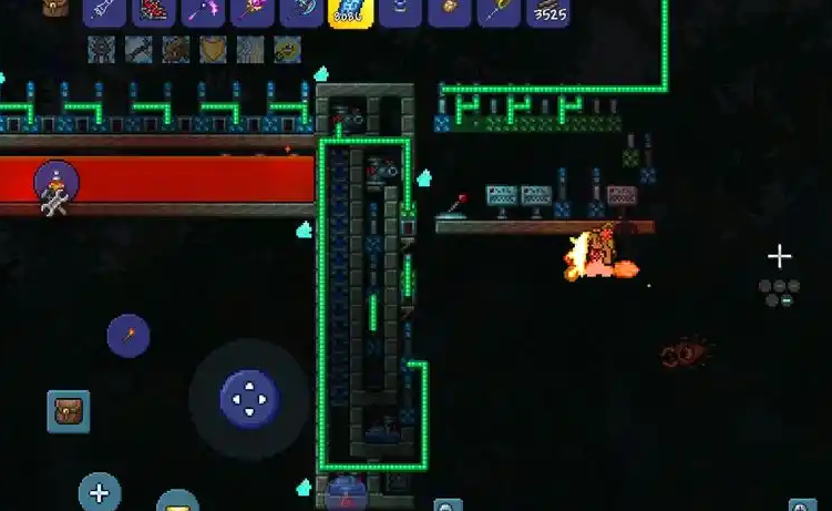 泰拉瑞亚怎么快速铺电线 泰拉瑞亚怎么快速铺电线