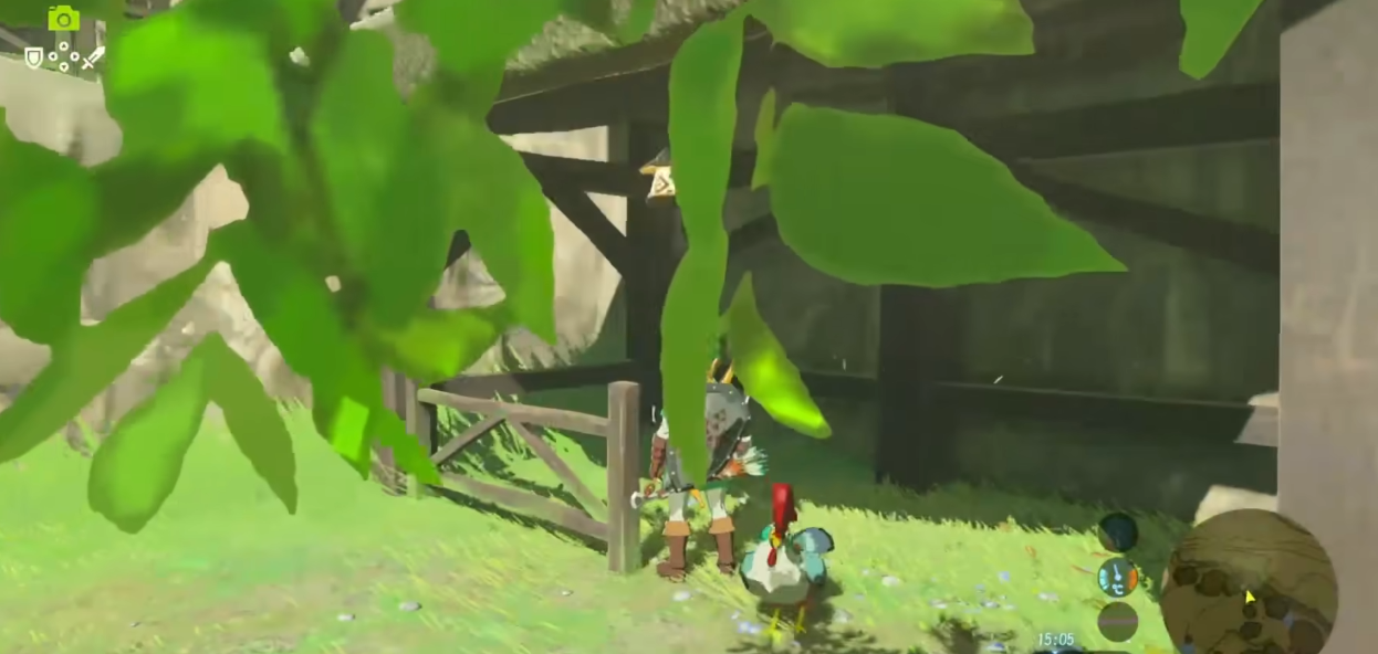 塞尔达怎么找咕咕鸡的位置