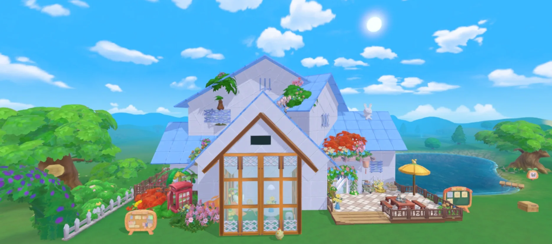 摩尔庄园邻居空地怎么装饰