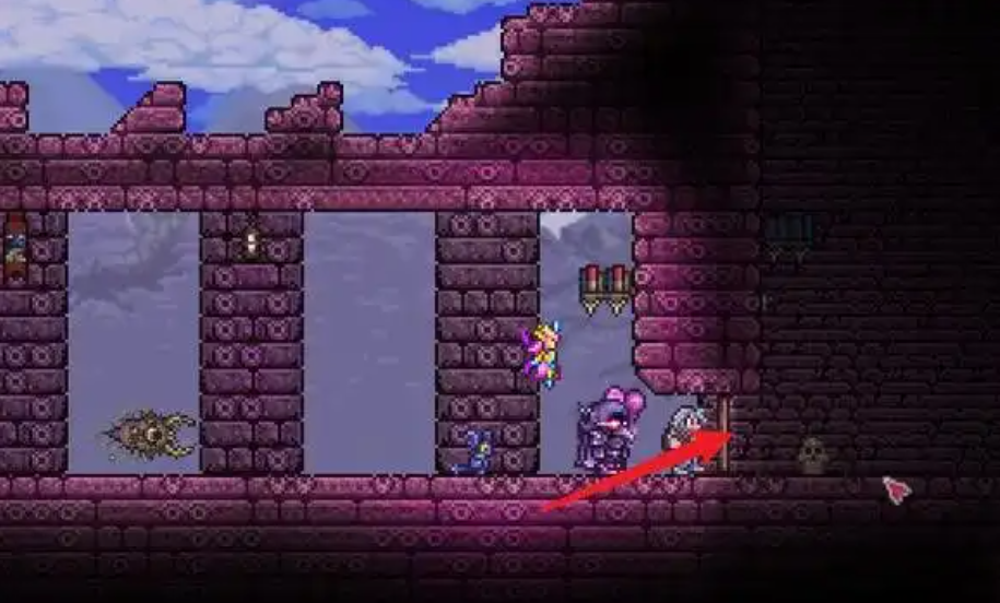 泰拉瑞亚怎么进入地牢