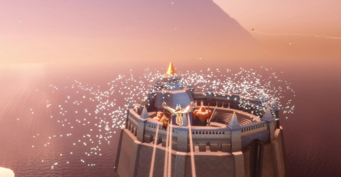 光遇千鸟城先祖为什么在天上