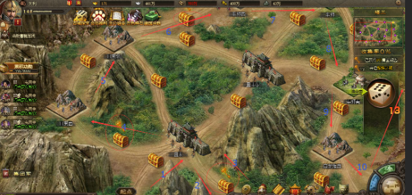 攻城掠地古城探宝有什么东西