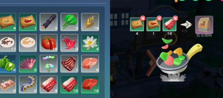 创造与魔法的红马饲料是什么