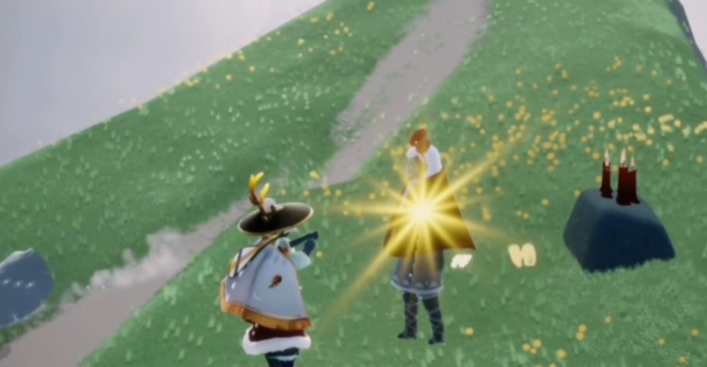 光遇怎么获得喷射花动作