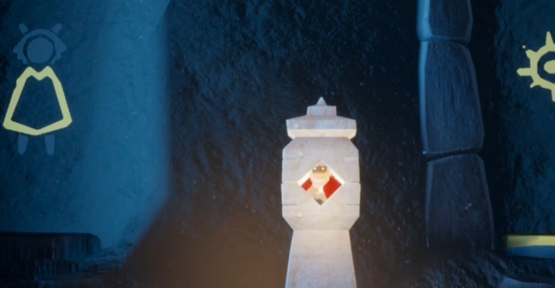 光遇怎么躲到灯里