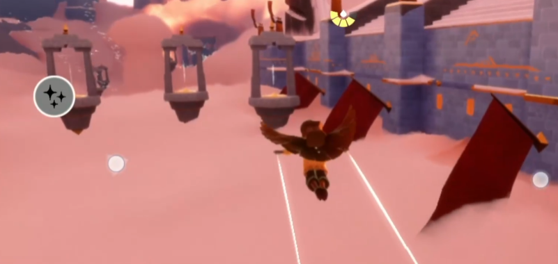 光遇霞谷的飞行赛道怎么进