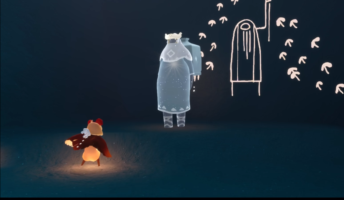 光遇晨岛最后一个祖先怎么上去