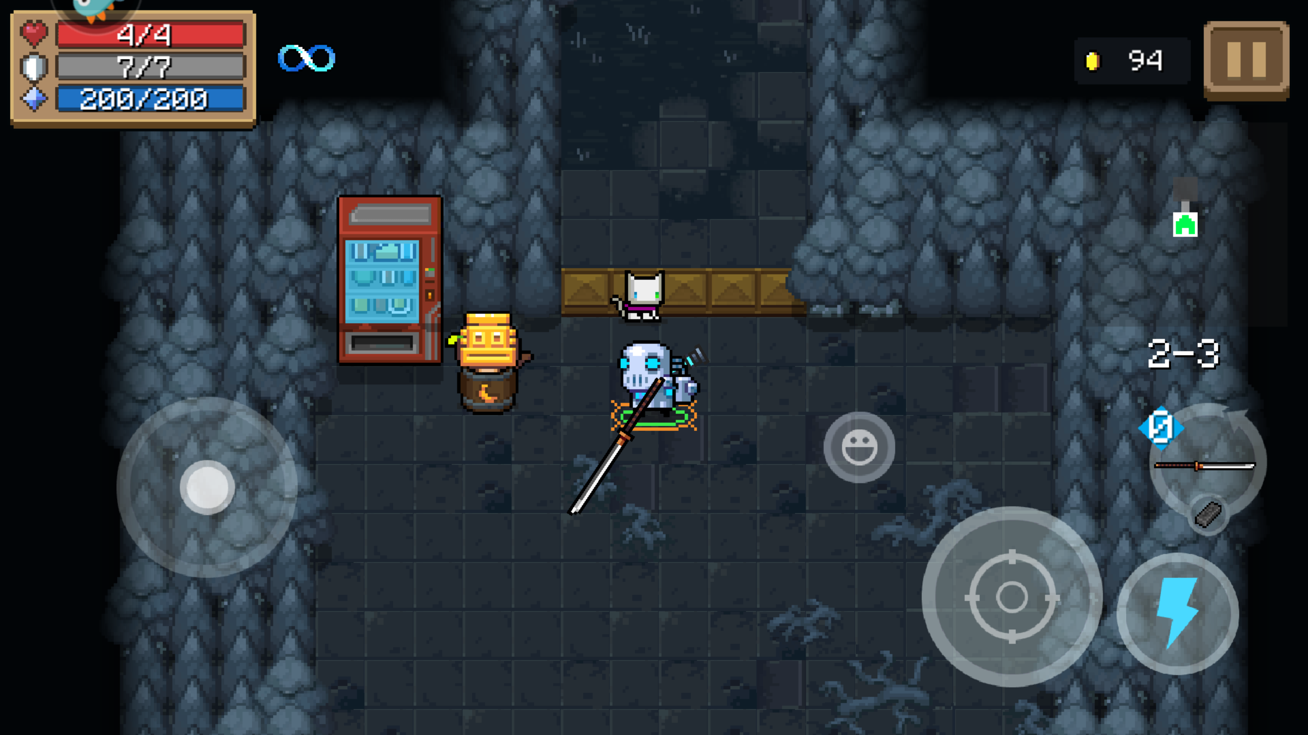 元气骑士雪地隐藏地图怎么进