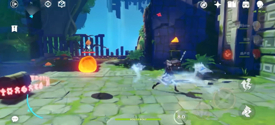 原神林中废墟怎么通关