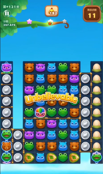 开心消消乐121关怎么玩