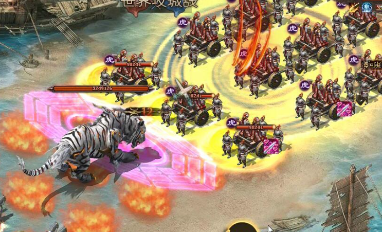 攻城掠地战兽虎牙做什么